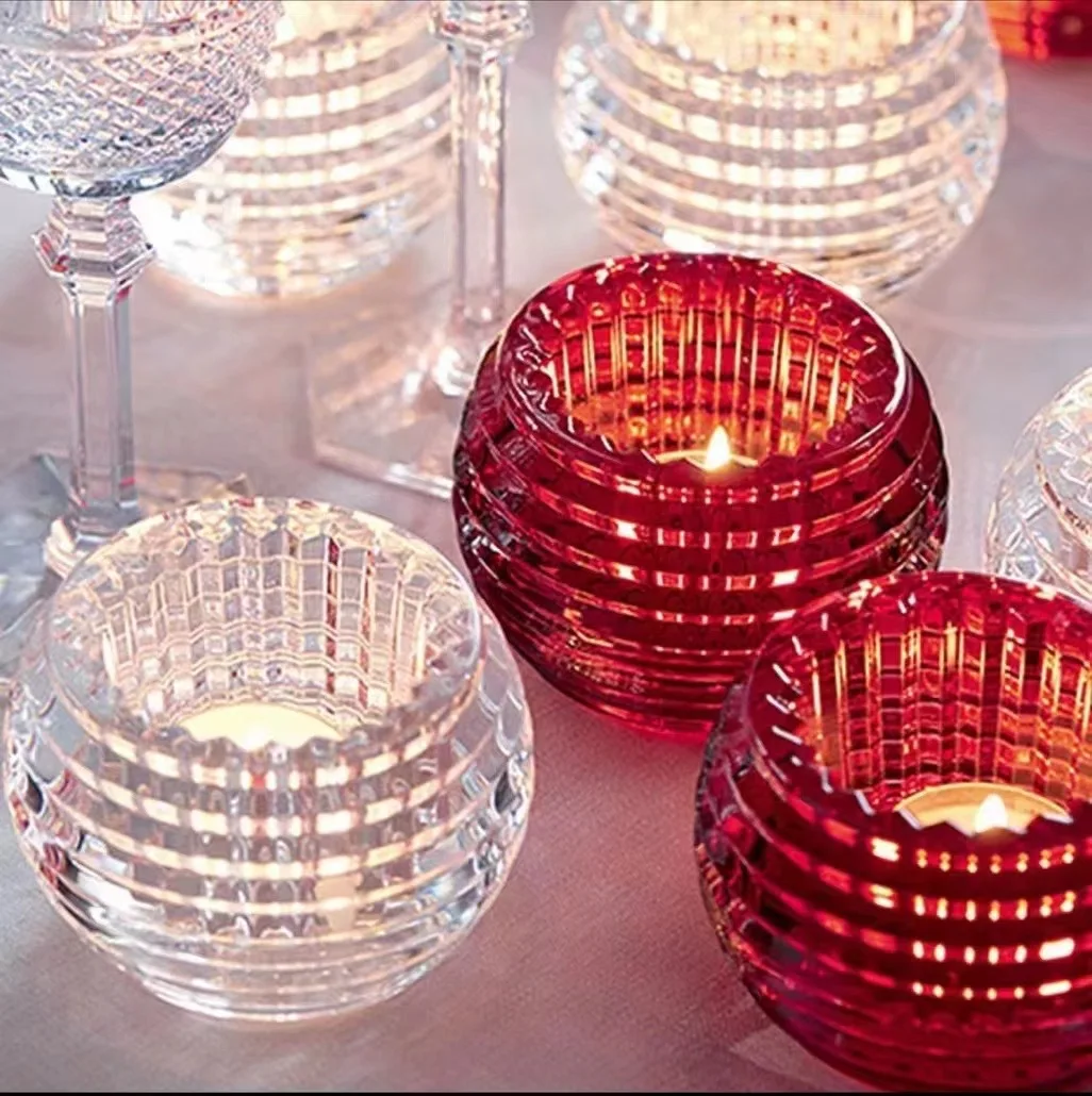 Candle Zero - Crystal Tealight Candle Holders Crystal Glass