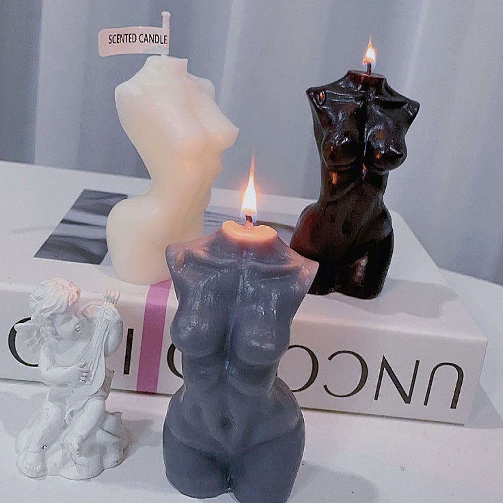 Candle Souvenir - Female Torso Body Shape Scented Candle