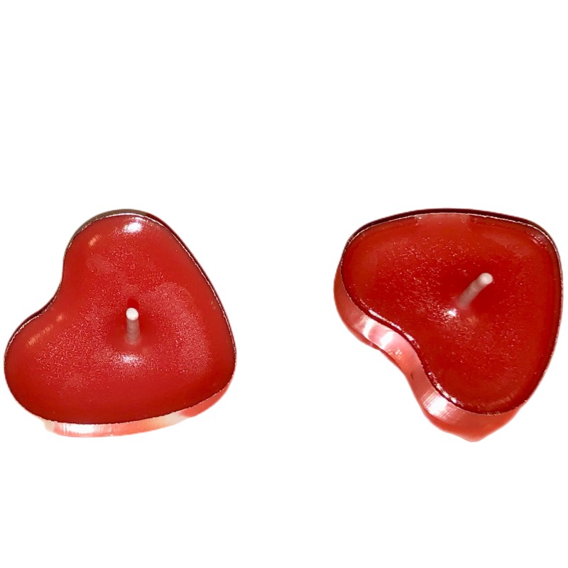 100 Sets Heart shaped Empty Al - Candle Zero ulasan dan harga