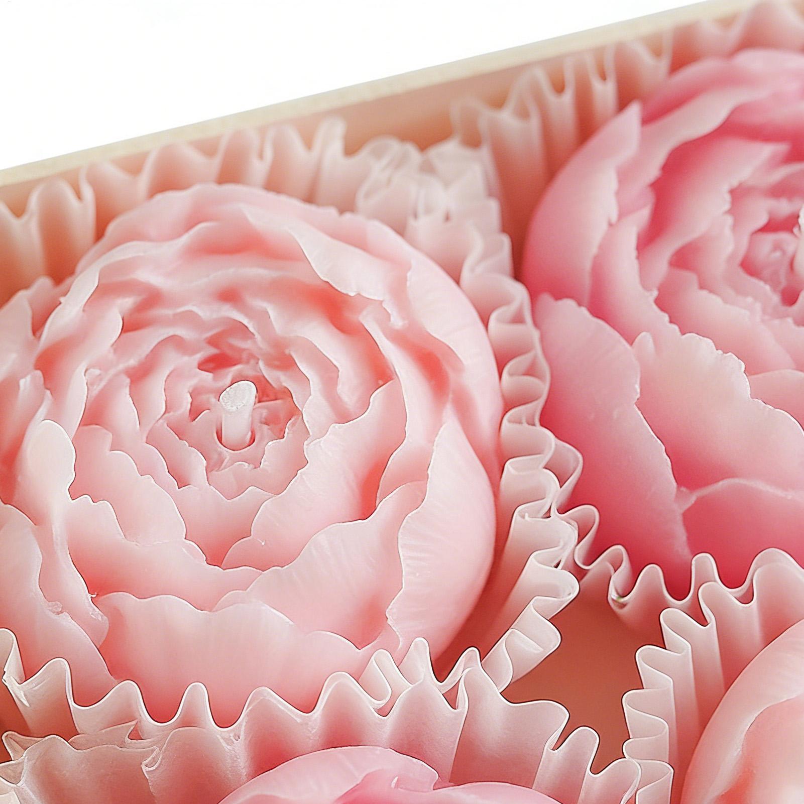 Soy Wax Candles Creative Flowe - Candle Souvenir ulasan dan harga