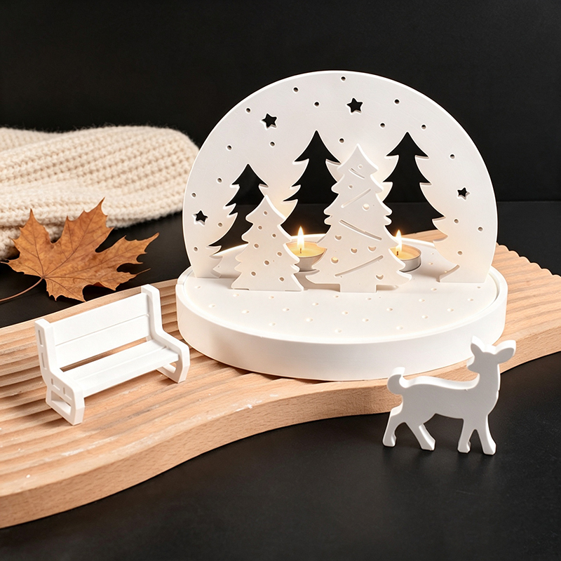 Christmas Elk Tealight Candle  - Candle Zero ulasan dan harga