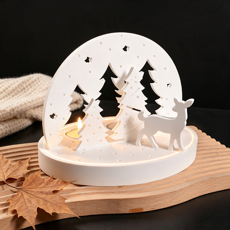 Christmas Elk Tealight Candle  - Candle Zero ulasan dan harga