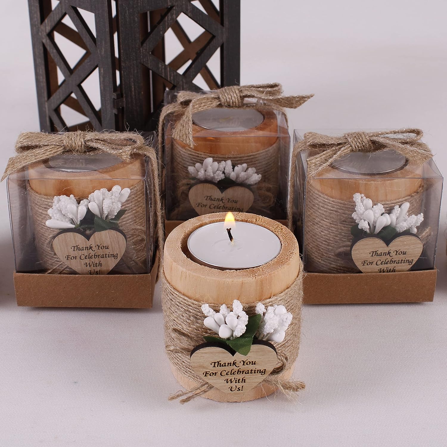 6/12/24PCS Guest Gift Candle f - Candle Zero ulasan dan harga