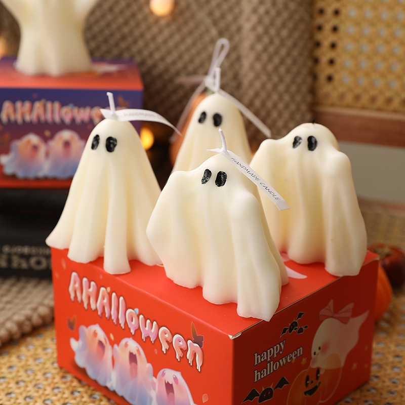 Halloween Ghost Scented Candle - Candle Souvenir ulasan dan harga