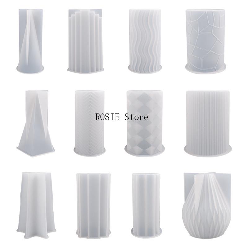 Cylinder Silicone Candle Mold  - Candle Souvenir ulasan dan harga