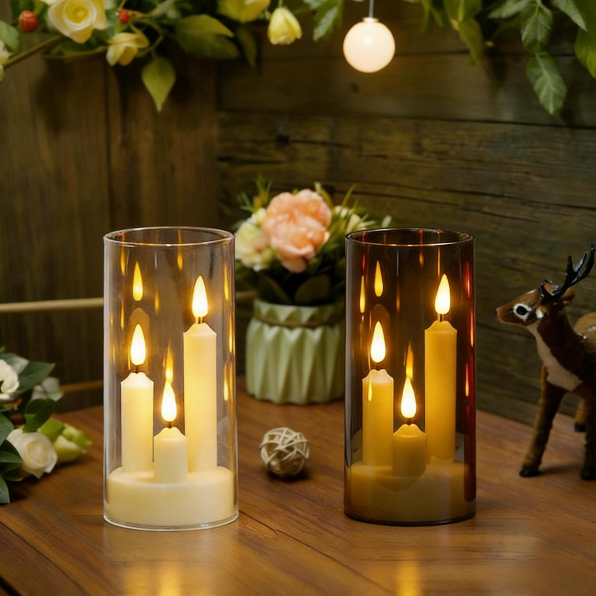3 in1 Flameless LED Taper Cand - Candle Zero ulasan dan harga