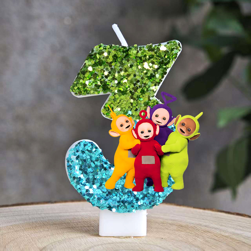 Teletubbies Birthday Candle Ki - Candle Supplies Plus ulasan dan harga