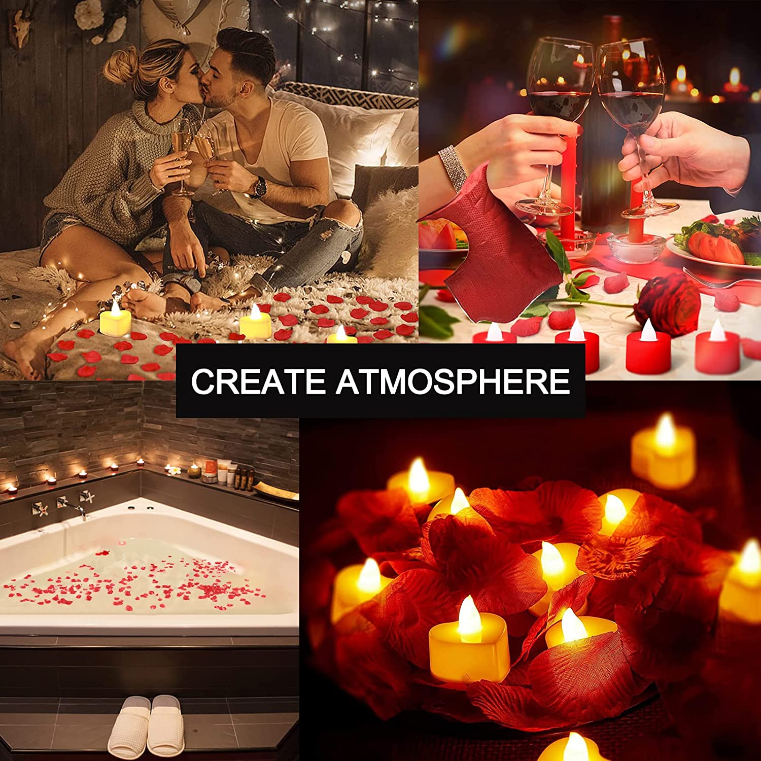 12/24Pcs Flameless LED Tea Lig - Candle Zero ulasan dan harga