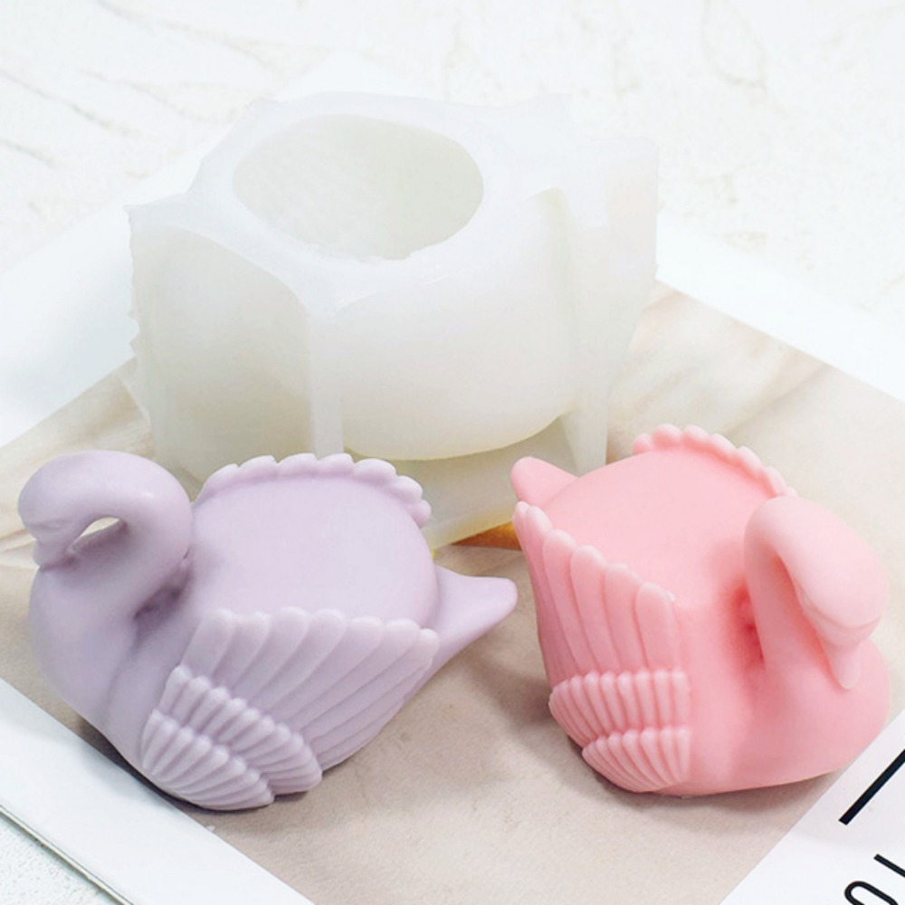 White Swan Silicone Candle Mou - Candle Souvenir ulasan dan harga