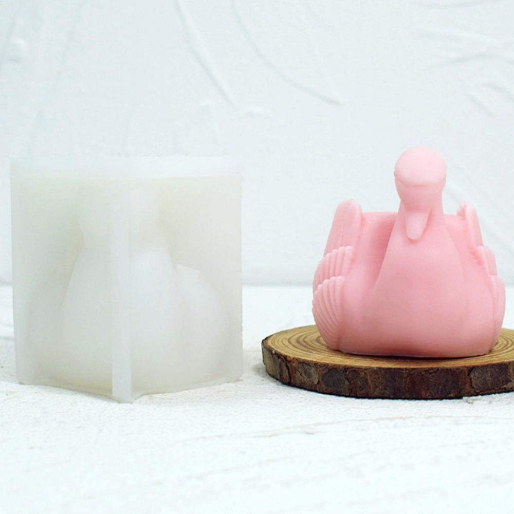 White Swan Silicone Candle Mou - Candle Souvenir ulasan dan harga