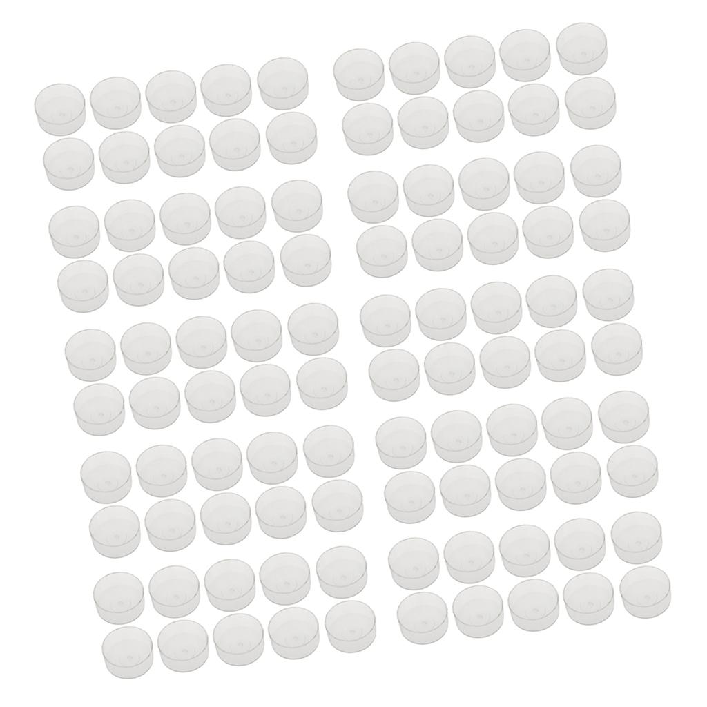 Practical 100 pcs Plastic Tran - Candle Zero ulasan dan harga