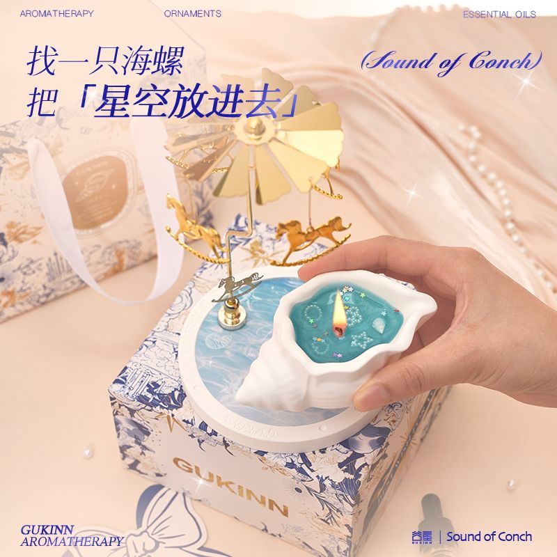 Conch aromatherapy gift box do - Candle Souvenir ulasan dan harga