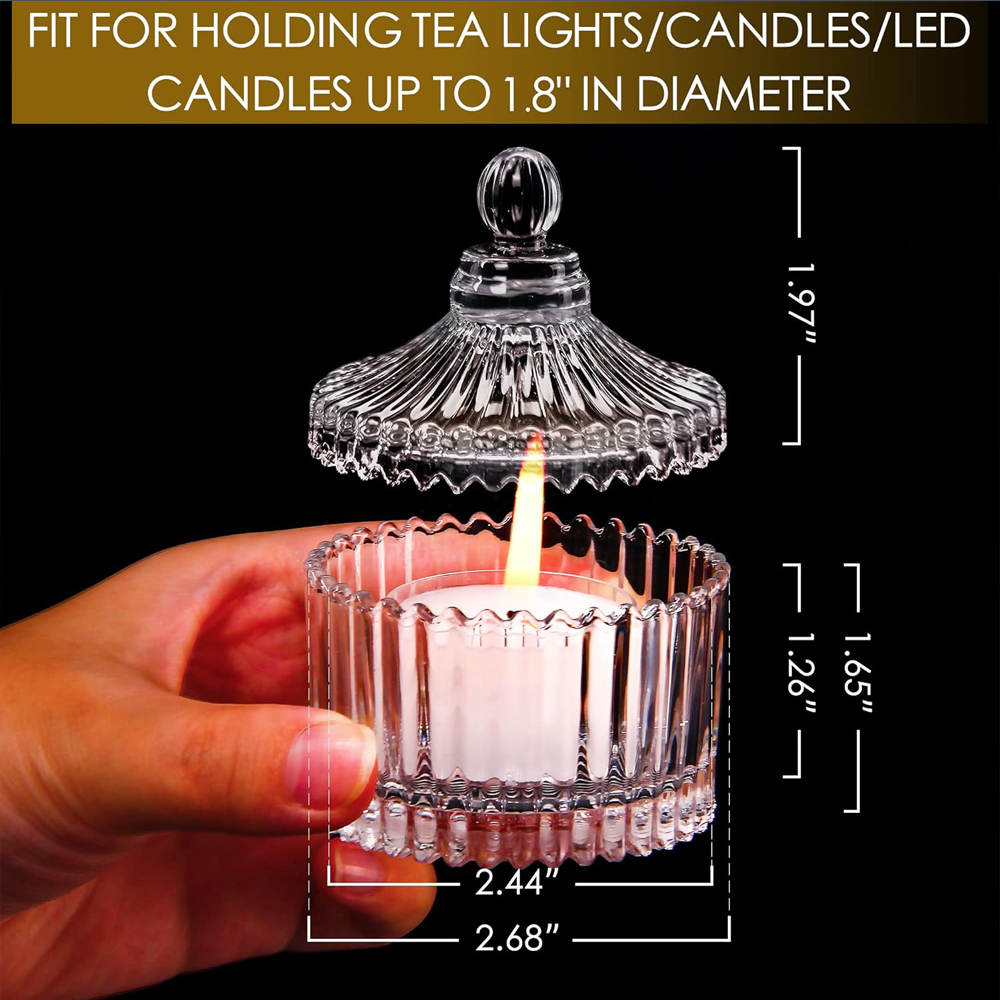 Votive Candle Holders with Lid - Candle Zero ulasan dan harga