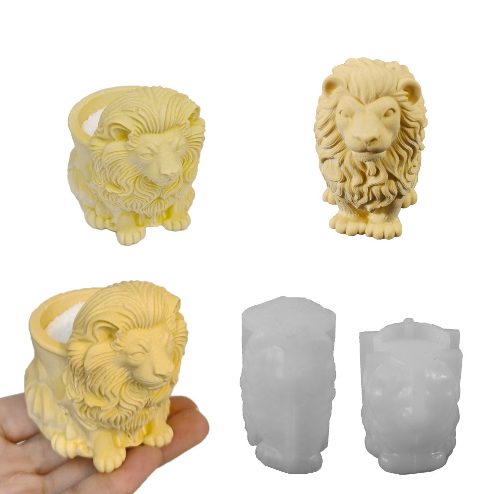 Lion Pot Silicone Molds Handma - Candle Vessel Supplies ulasan dan harga