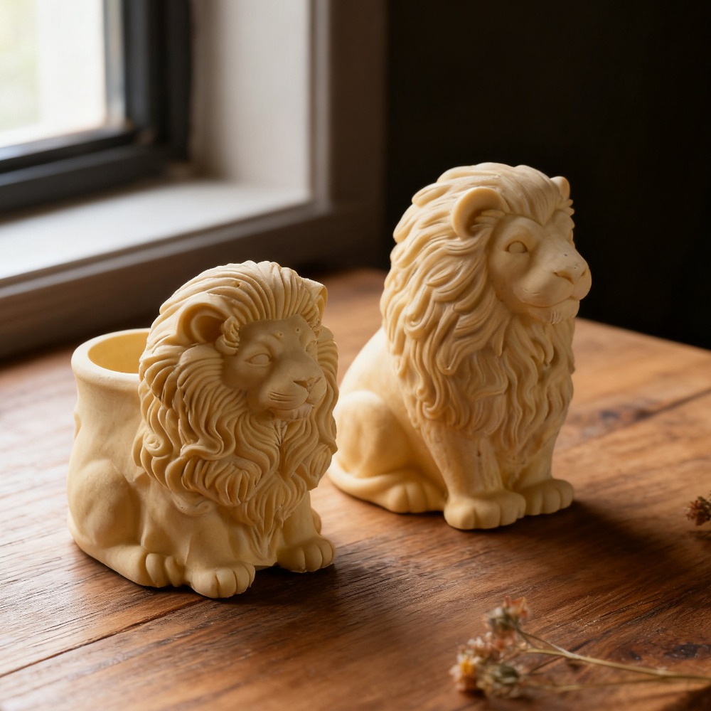 Lion Pot Silicone Molds Handma - Candle Vessel Supplies ulasan dan harga