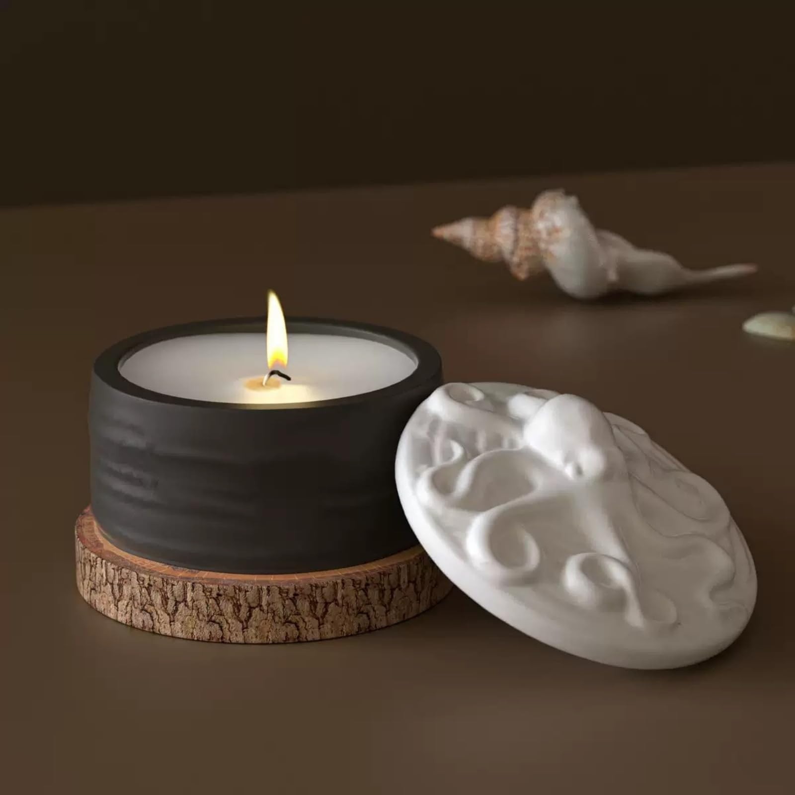 Octopus Lid Candle Jar Silicon - Candle Vessel Supplies ulasan dan harga