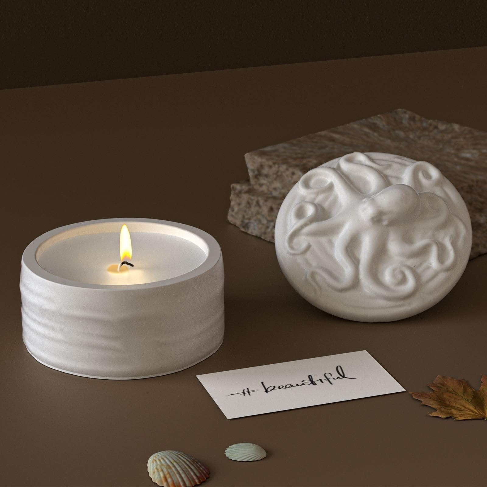 Octopus Lid Candle Jar Silicon - Candle Vessel Supplies ulasan dan harga