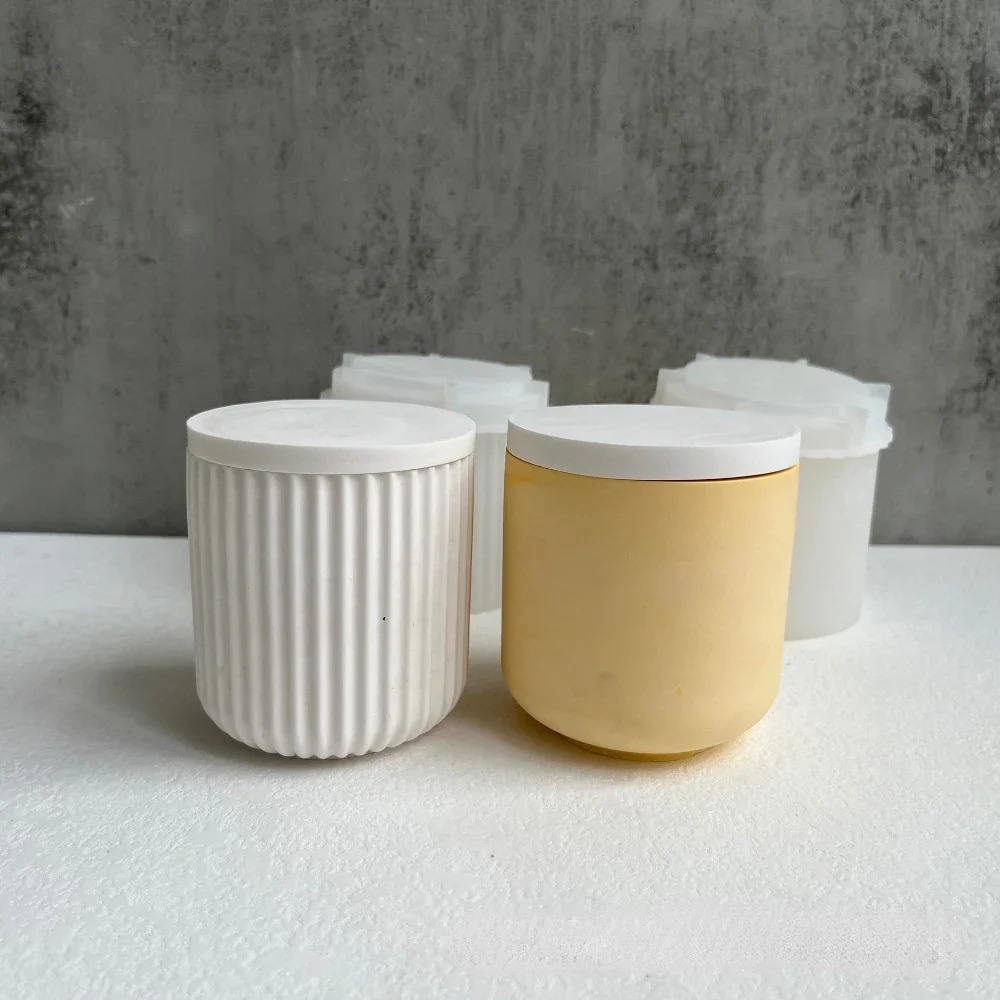 Silicone Mold for Striped Roun - Candle Vessel Supplies ulasan dan harga