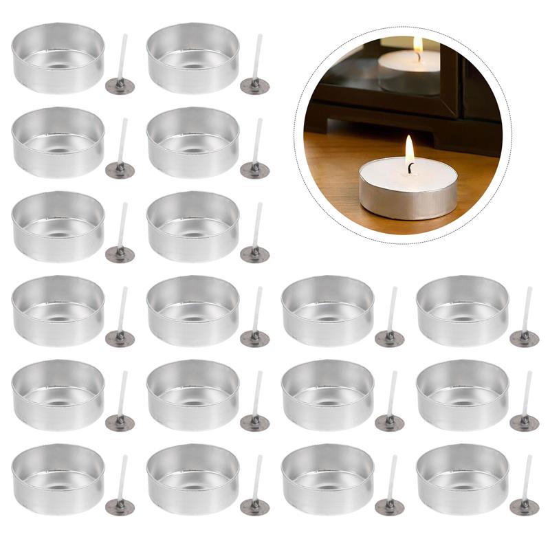 100 Sets Tea Light Cup Holding - Candle Zero ulasan dan harga