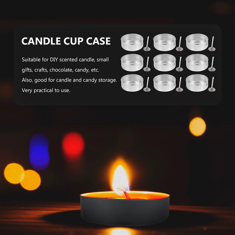 100 Sets Tea Light Cup Holding - Candle Zero ulasan dan harga