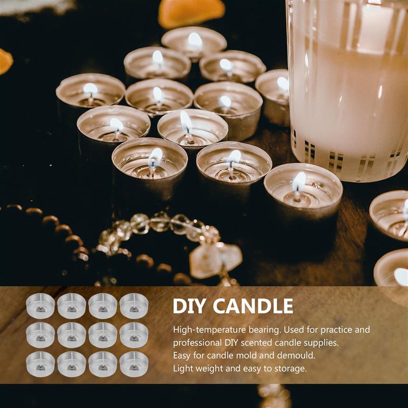 100 Sets Tea Light Cup Holding - Candle Zero ulasan dan harga