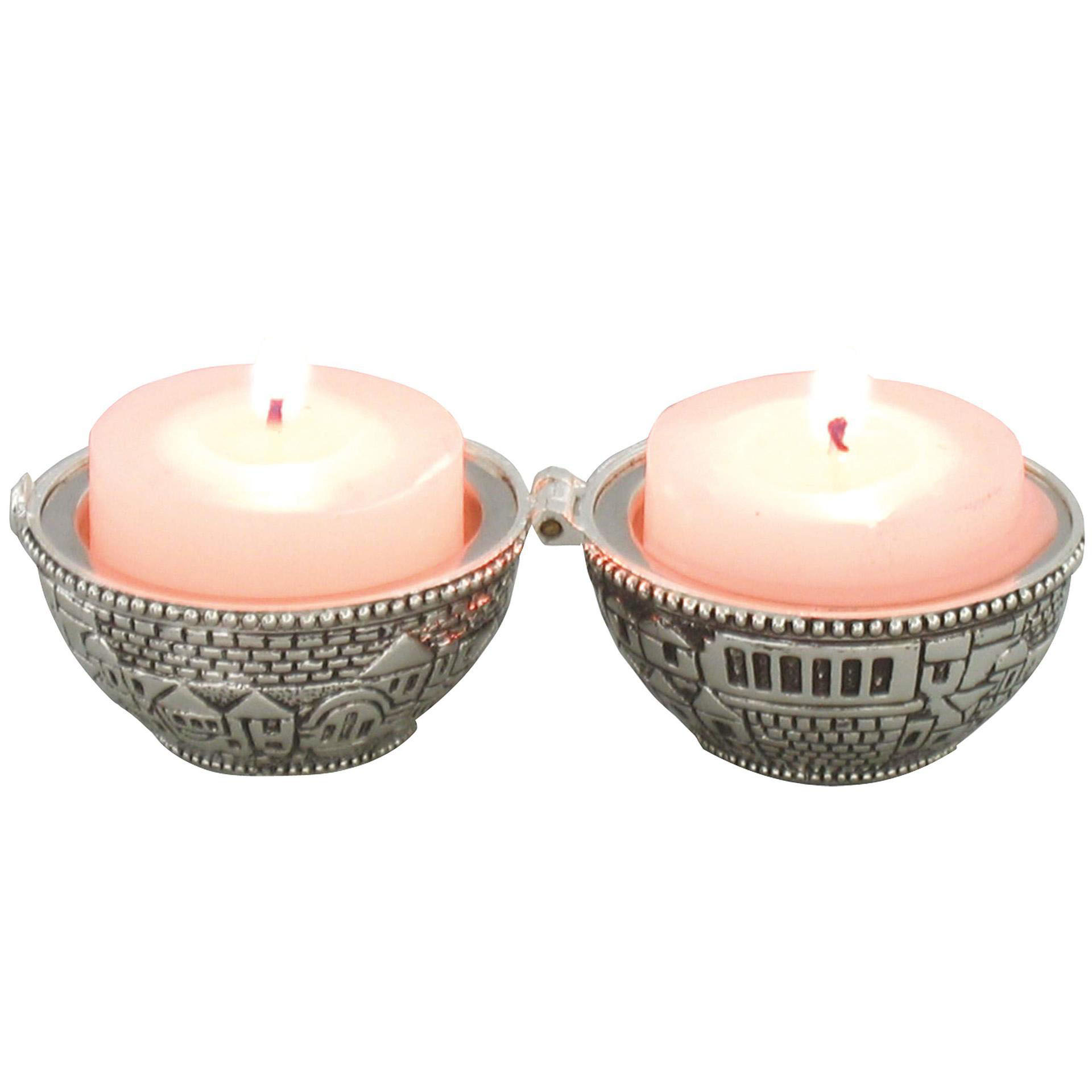 Jewish Shabbat Metal Travel Ca - Candle Zero ulasan dan harga