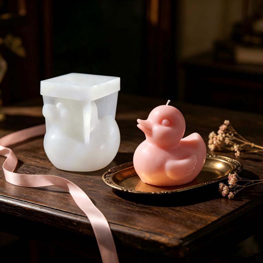 3D Cute Duck Silicone Candle M - Candle Souvenir ulasan dan harga