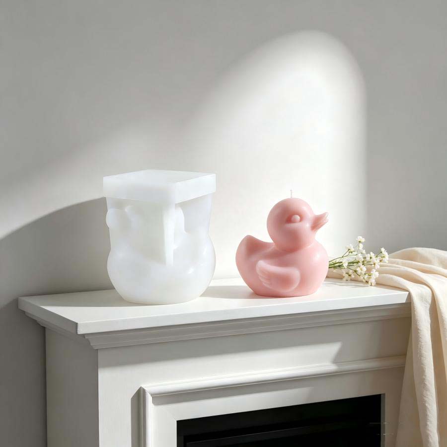 3D Cute Duck Silicone Candle M - Candle Souvenir ulasan dan harga